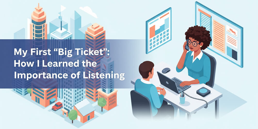 Featured image for My First 'Big Ticket': How I Learned the Importance of Listening