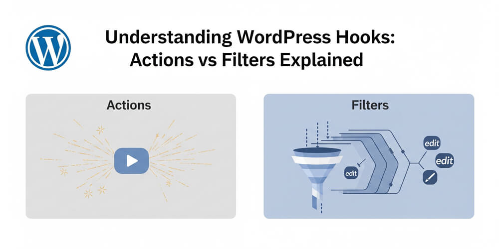 Understanding WordPress Hooks: Actions vs Filters Explained